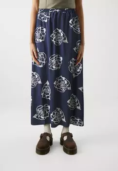 Юбка макси VMSIMPLY EASY SKIRT Vero Moda, темно-синий