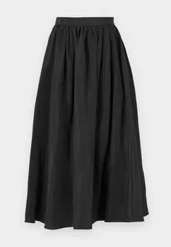 Юбка макси VOLUMINOUS SKIRT KARL LAGERFELD, черный