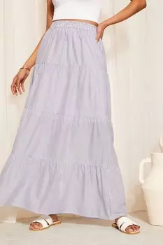 Юбка макси в стиле бохо из хлопка Friends Like These, синий