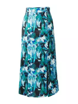 Юбка макси Warehouse Skirt, бирюзовый