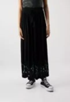 Юбка макси YASCHELLA SKIRT FEST Yas, черный