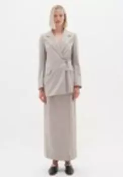 Юбка макси ZAIIW Inwear, светло-серый