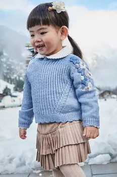 Юбка Mayoral для маленькой девочки, бежевый