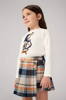 Юбка Mayoral для маленькой девочки, темно-синий