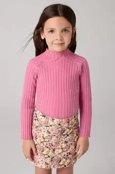 Юбка Mayoral из хлопка для девочек, розовый