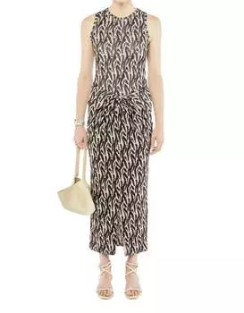 Юбка Mayra в стиле «животное с мазками» Nanushka, цвет brushstroke animal