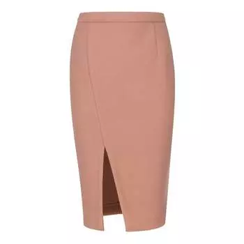 Юбка мелок саумон имитация муфлона Conquista, розовый