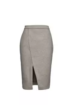 Юбка мелок соболь имитация муфлона Conquista, серый