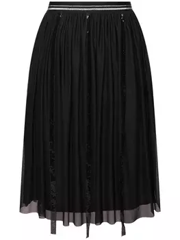 Юбка MIAMODA Midi, черный