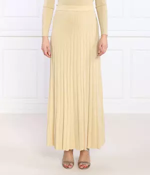 Юбка Michael Kors длинная в складку, золотой