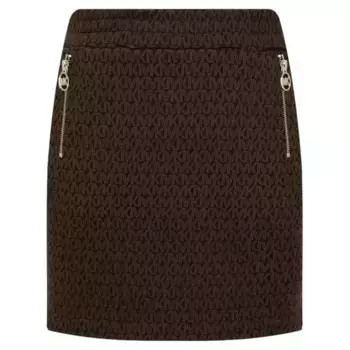 Юбка Michael Kors, коричневый