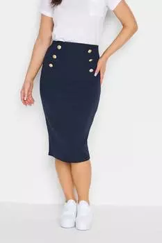 Юбка мидакси PixieGirl Petite, синий