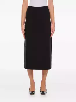 Юбка миди А-силуэта Gabriela Hearst, черный