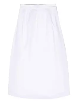Юбка миди А-силуэта Rhe, белый