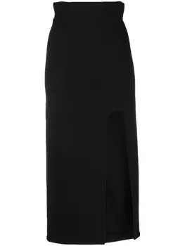 Юбка миди ALESSANDRO VIGILANTE, черный