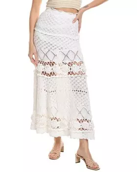 Юбка миди ALEXIS Jana, белый