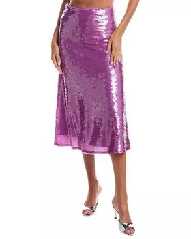 Юбка миди ALEXIS Verene, фиолетовый