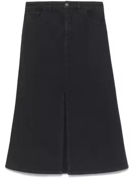 Юбка миди APC Georgia A.P.C., синий