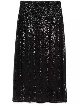 Юбка миди Ардит Rixo, черный