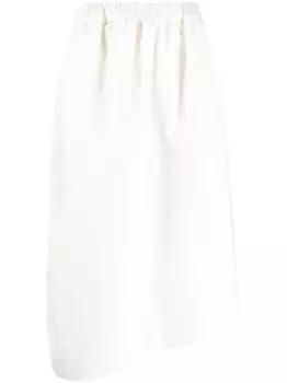 Юбка миди асимметричного кроя Comme Des Garons, белый