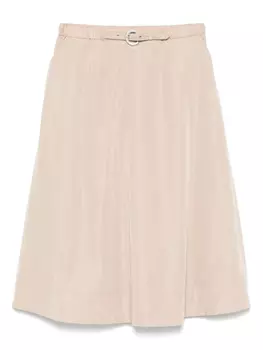 Юбка миди ASPESI А-силуэта, нейтральный