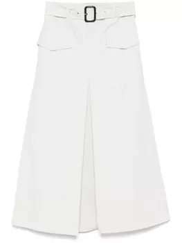 Юбка миди ASPESI Meari, белый