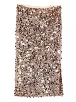 Юбка миди Attila с пайетками I BLUES, желтый