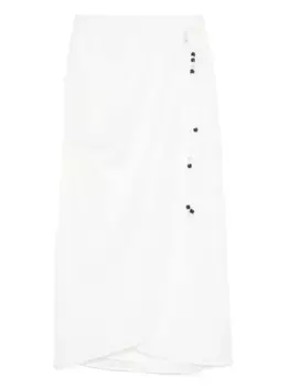Юбка миди Azura SIR., белый
