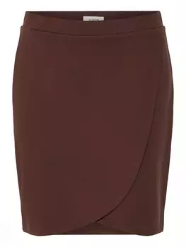 Юбка миди b.young Skirt, коричневый