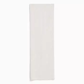 Юбка-миди Bershka Rustic Knit, кремовый