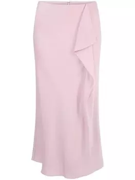 Юбка миди Blaine Simkhai, розовый