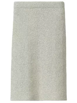 Юбка миди букле Fabiana Filippi, серый