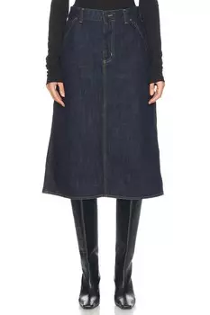 Юбка-миди Carhartt WIP, синий