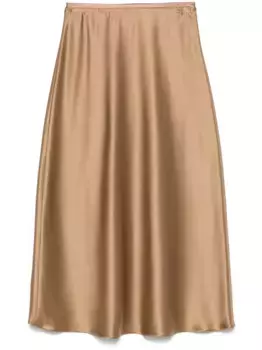 Юбка миди Carnet MAX MARA, коричневый