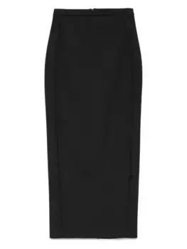 Юбка миди Charme MAX MARA, черный