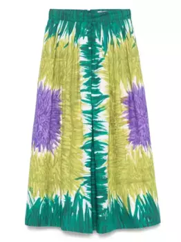 Юбка миди Circeo Weekend Max Mara, зеленый