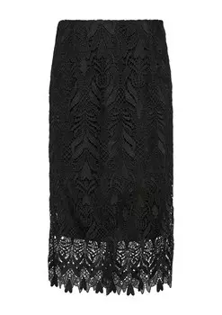 Юбка миди COMMA Skirt, черный