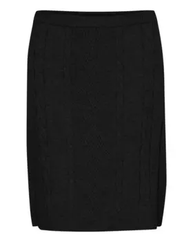 Юбка миди Cream Skirt Dela, черный