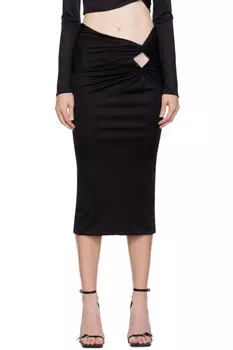 Юбка миди Dua Lipa edition Versace, черный