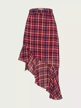 Юбка миди EDITED Skirt Paola, разноцветный