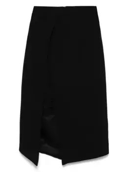 Юбка миди Elegy Maticevski, черный