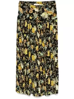 Юбка миди Ella Ulla Johnson, черный