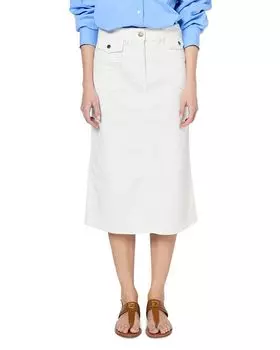 Юбка миди Emma Gerard Darel, слоновая кость/кремовый