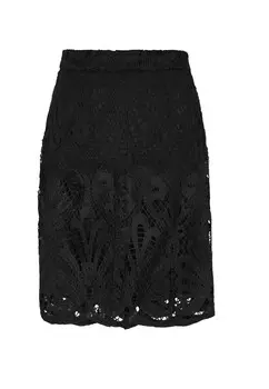 Юбка миди faina Skirt, черный