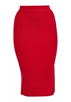 Юбка миди faina Skirt, цвет blood red
