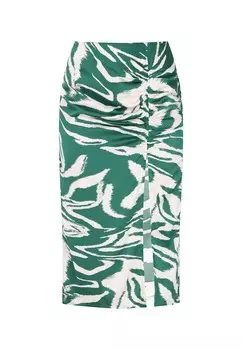 Юбка миди faina Skirt, зеленый