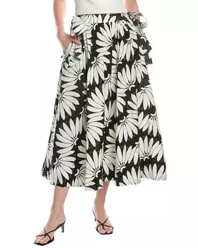 Юбка миди FARM Rio, черный