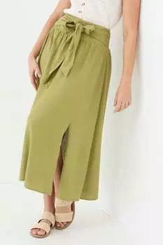 Юбка миди Fatface Sascha Fat Face, зеленый