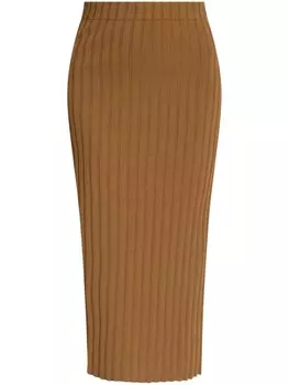 Юбка миди Fiemme By Malene Birger, коричневый