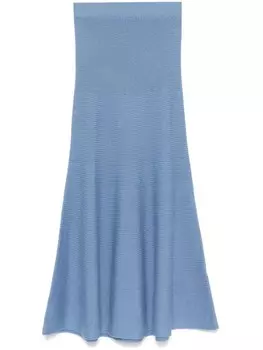 Юбка миди Gabriela Hearst Manni, синий